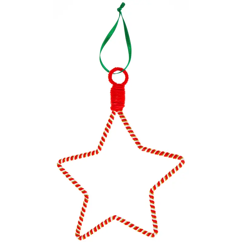 String-A-Ling Star Ornament - Green