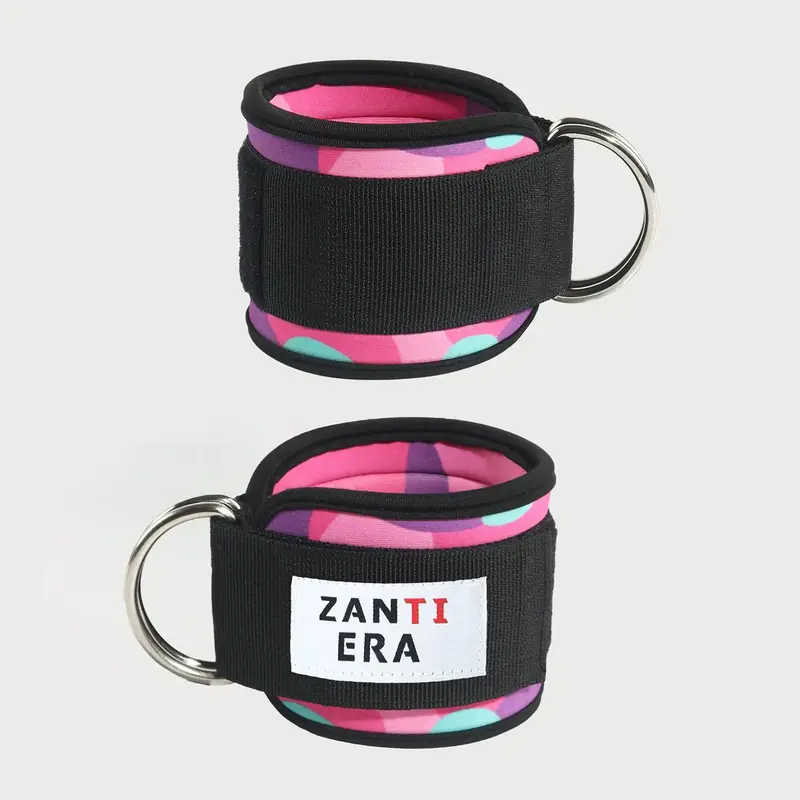 Ankle Strap for Cable Machine Attachment, 1 Count Adjustable Ankle Strap for Men and Women