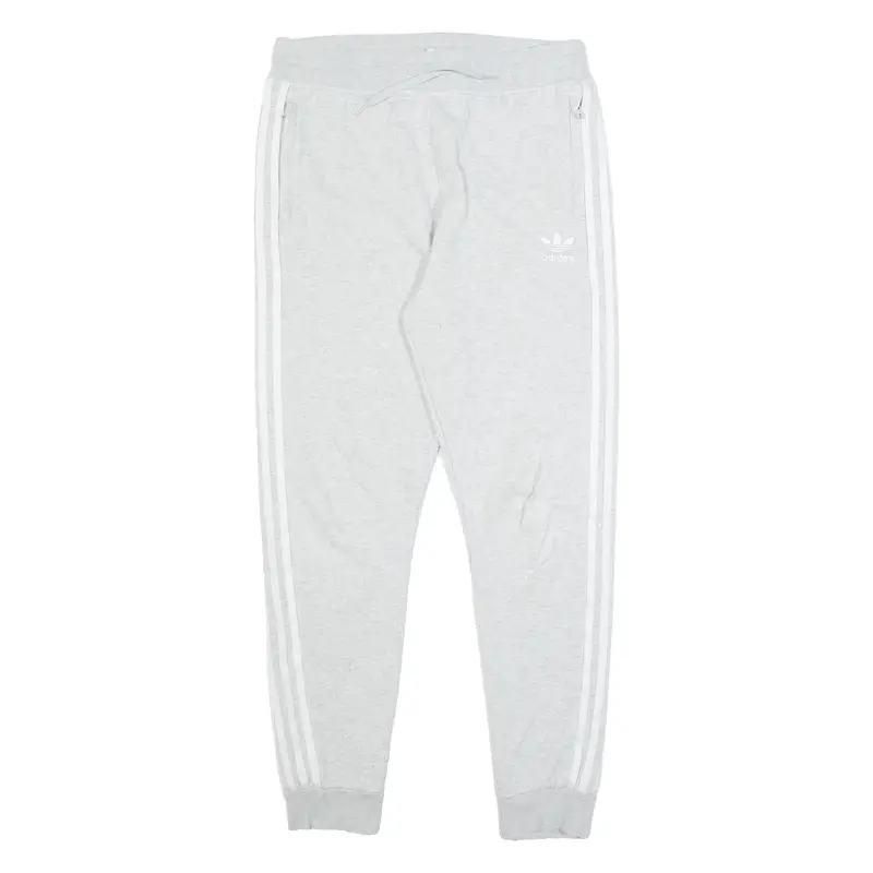 ADIDAS Girls Joggers Grey Tapered L W28 L28