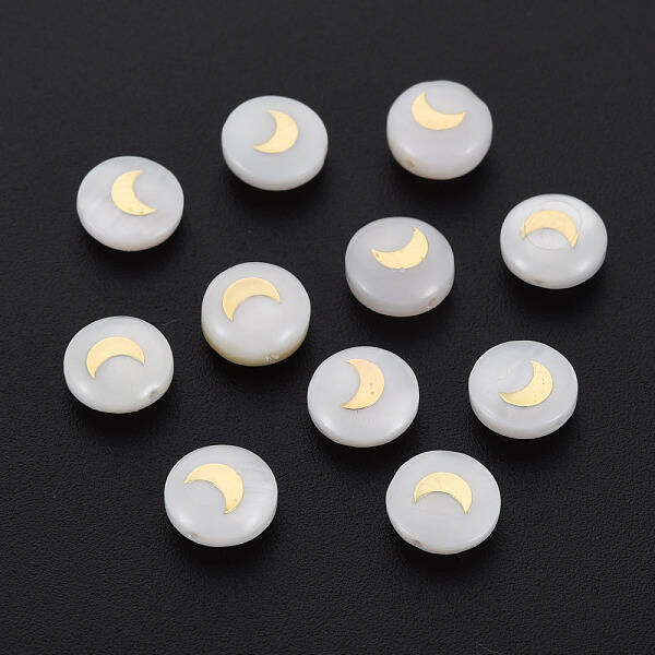 Natural Freshwater Shell Beads
