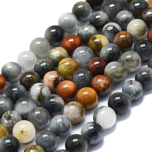 Natural Eagle Eye Stone Beads Strands