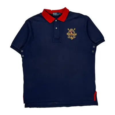 Polo By Ralph Lauren Polo Shirt - XL Navy Cotton