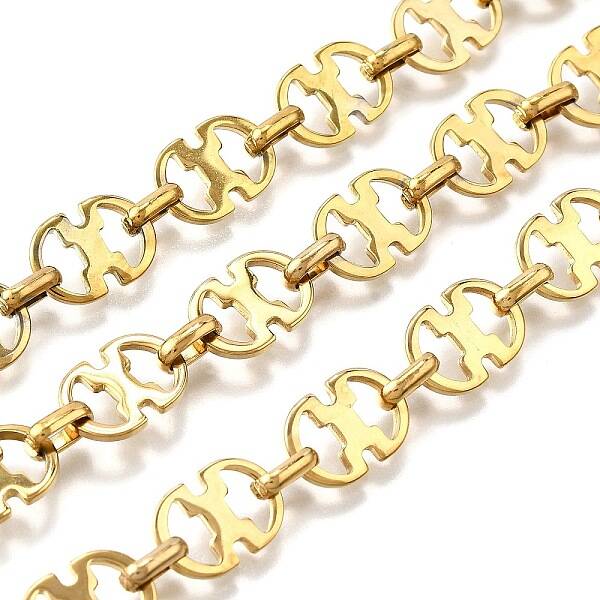Ion Plating(IP) 304 Stainless Steel Oval Link Chains