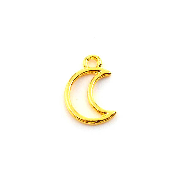 Alloy Open Back Bezel Charms