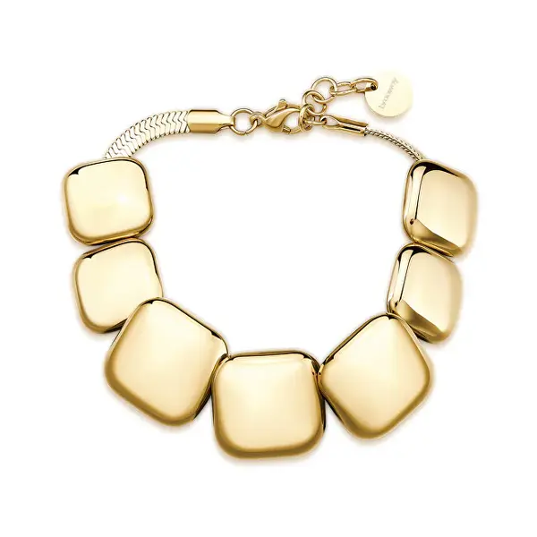 Brosway Bracciale Da Donna Di Design In Acciaio Placcato Oro Muse Bue12