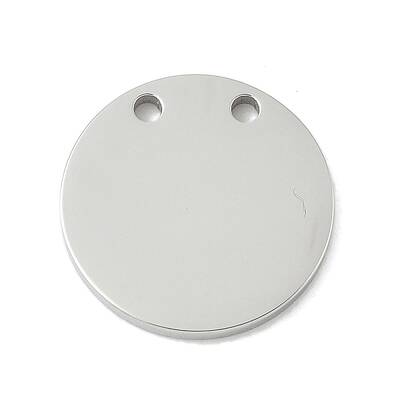 304 Stainless Steel Stamping Blank Tag Pendants