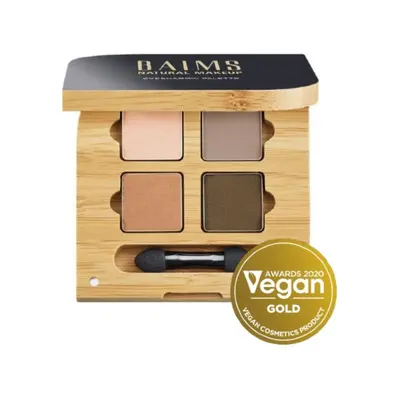 Baims organic cosmetics Quad Palette Eyeshadow 02 Mother Earth (560 g)