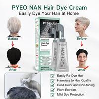 PYEONAN Unisex Hair Dye Comb, Hypoallergenic, Natural Plant Extract Without Bleaching, Instant 2 in 1 +Grey Hair Coverage and...