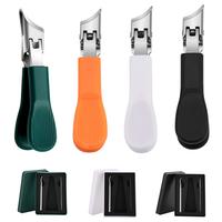 3 in 1 Eagle Beak Nail Clipper Set – Large Opening, Anti-Splash Beveled Clippers for Thick & Hard Nails | Heavy-Duty Manicu...