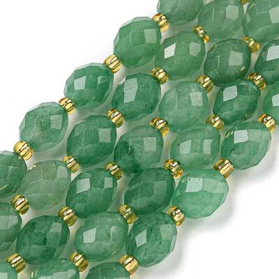 Natural Green Aventurine Beads Strands