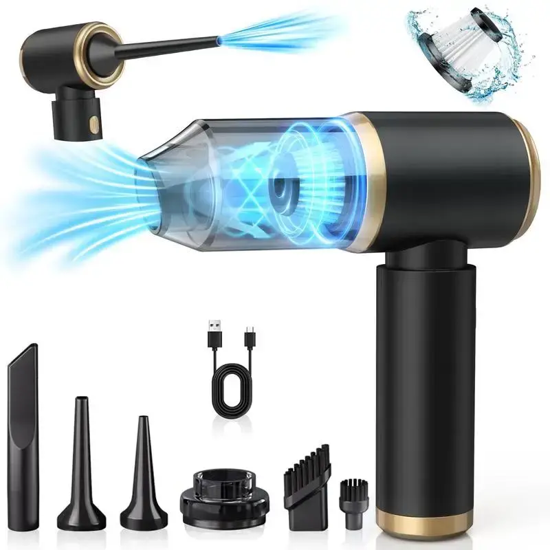 Handheld Car Vacuum Cleaner, Rechargeable Cordless Vacuum Cleaner, Household Cleaning Tool, Dust Cleaner for Home, Car