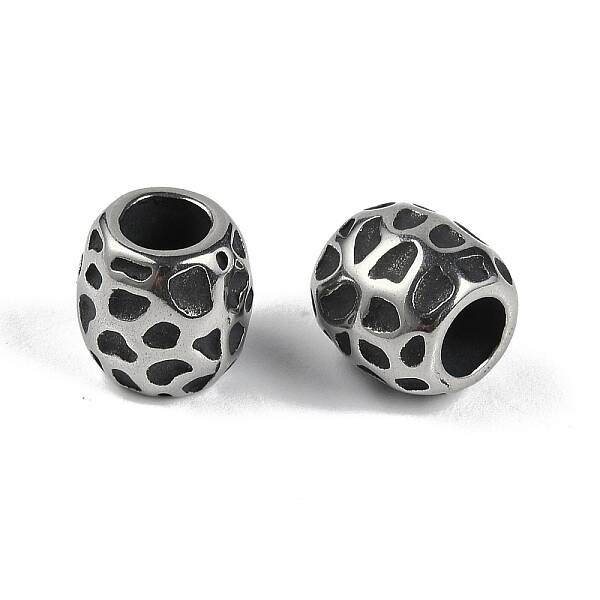 304 Stainless Steel European Beads