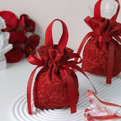 Cloth Gift Bags with Drawstring