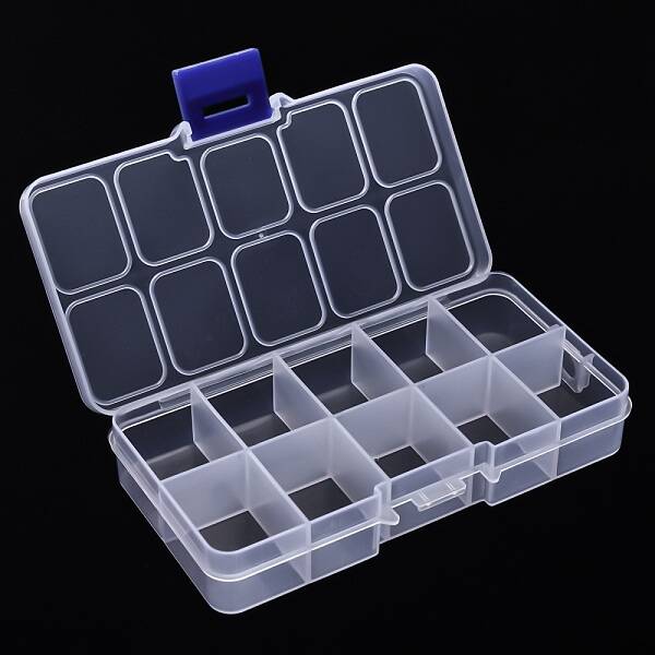 Plastic Bead Storage Container