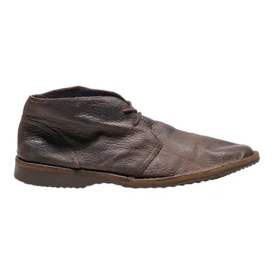 GEOX Derby Shoes Brown Leather Mens UK 12