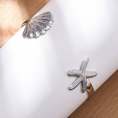 Brass Open Cuff Bangles for Women