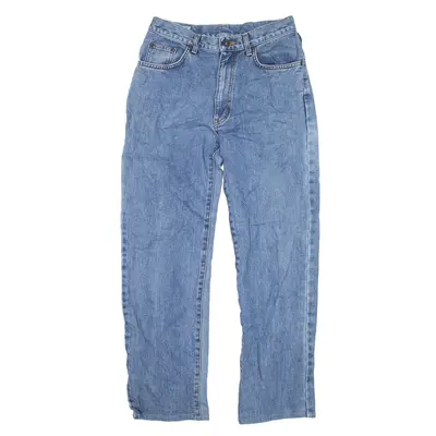 EDWIN Jeans Blue Denim Relaxed Straight Womens W28 L28
