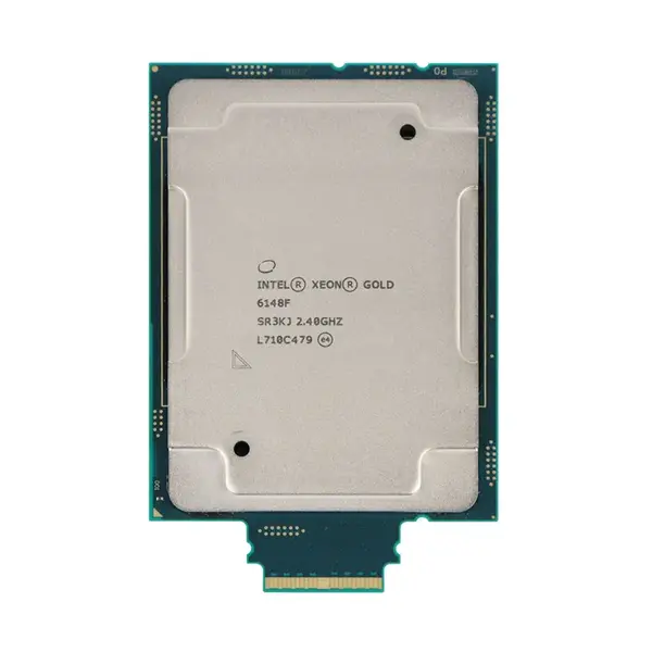 CD8067303593800 Intel Xeon Gold 6148F 20-Core 2.40GHz 10.40GT/s UPI 27.5MB L3 Cache Socket LGA3647 Processor