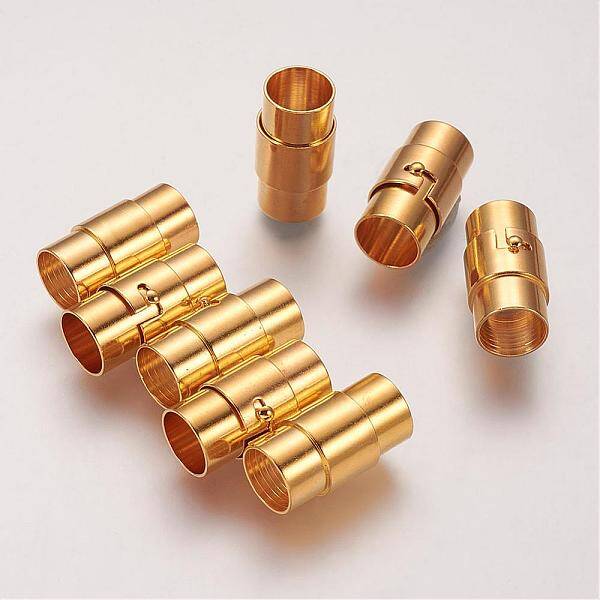 Brass Locking Tube Magnetic Clasps