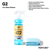 PERTURE G2 Streak-Free Quick Drying Glass & Window Cleaner (Works on Glass, Windows, Mirrors, Navigation Screens & More; Safe...