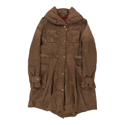 Guess Jeans Jacket - Medium Brown Cotton Blend