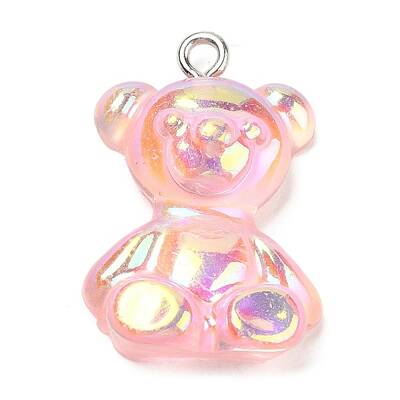 Transparent Resin Pendants