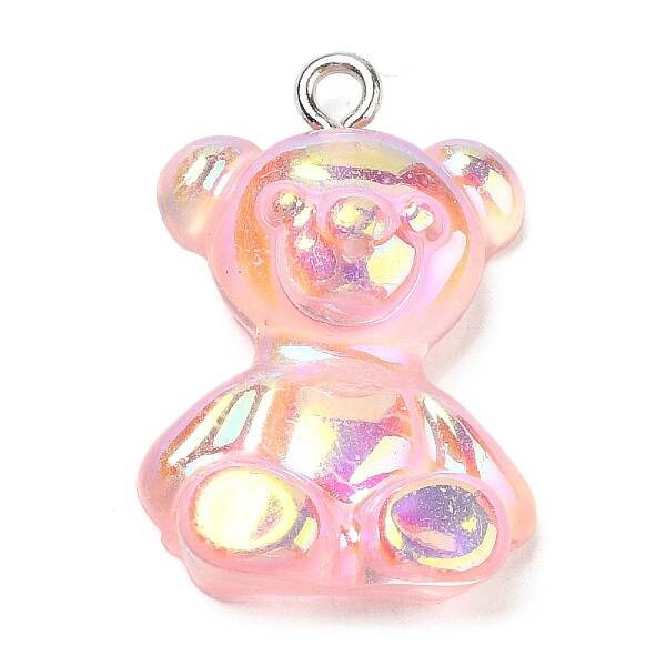 Transparent Resin Pendants