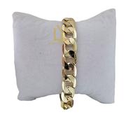 LaYaiBoutique #1042 Oro Laminado Cuban Link Bracelet - 14K High Quality