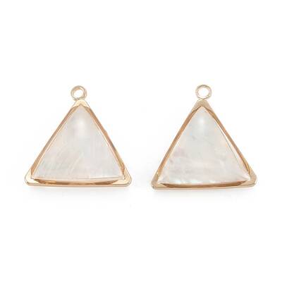 Natural White Shell Pendants