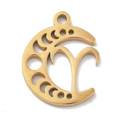 Real 18K Gold Plated 304 Stainless Steel Pendants