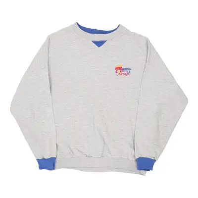 Ash City Nascar Sweatshirt - Large Grey Cotton