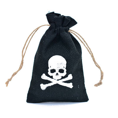 Halloween Burlap Packing Pouches