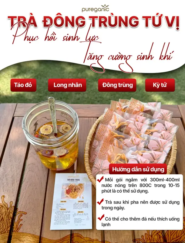 Tra Thao Moc Herbal Tea - 30 Bags, Herbal Beverage