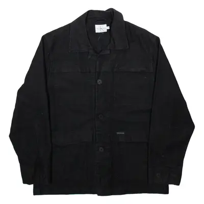 CALVIN KLEIN JEANS Mens Chore Jacket Black M