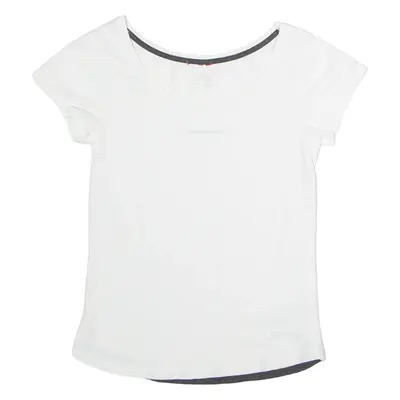 SLAZENGER Womens T-Shirt White UK 10