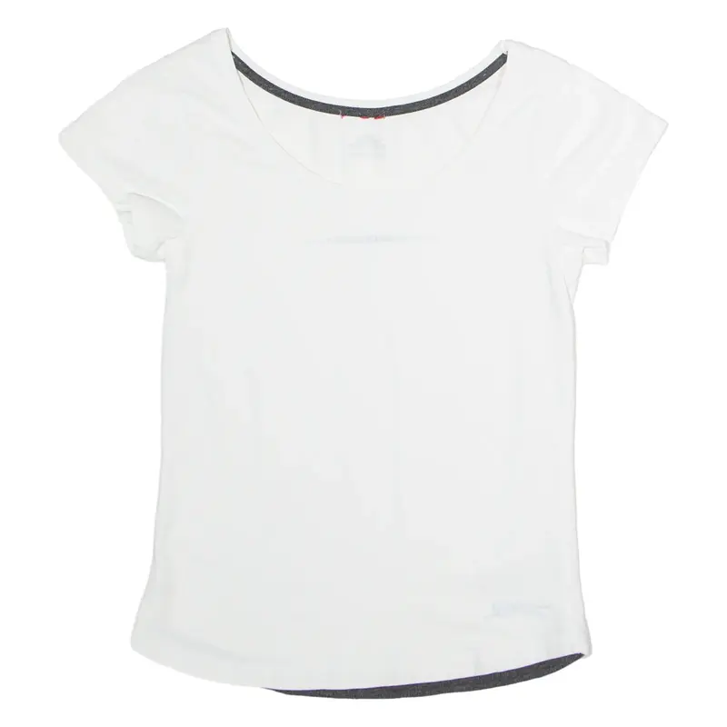 SLAZENGER Womens T-Shirt White UK 10