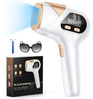 IPL Hair removal device LYSMOSKI PB3  3-in-1 At-Home Device, 9 Levels, 999900 Flashes - Face, Armpits, Arms, Bikini, Legs - W...