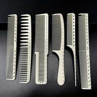 Hair Comb Set, 6 Counts/set Mixed Comb Set with Precise Scale, Durable Styling Tool for Home and Professional Salon