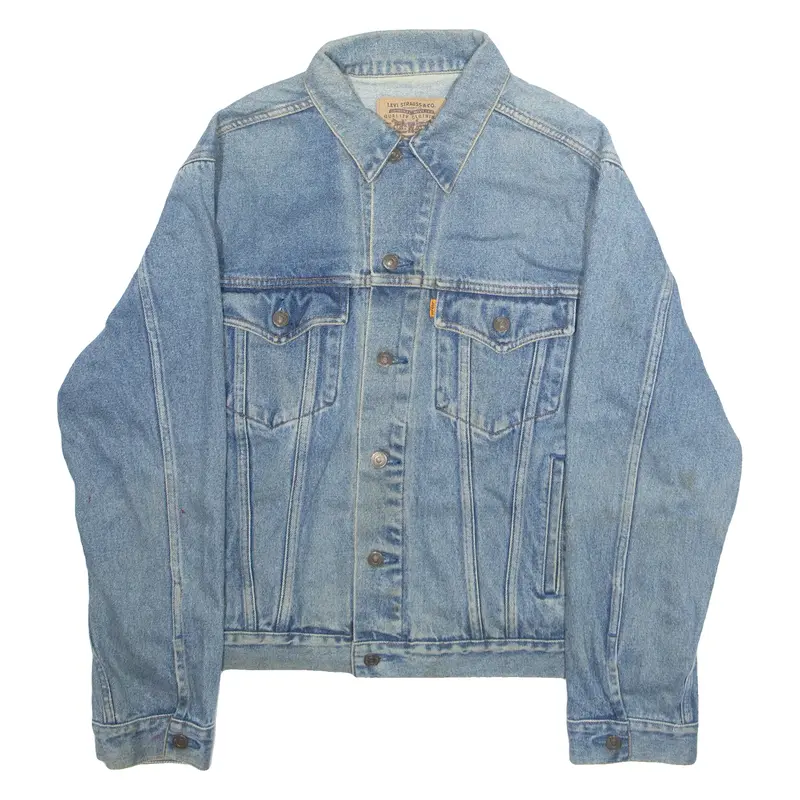 LEVI'S Mens Denim Jacket Blue L