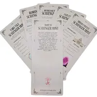Scavenger Hunt Bookmarks  - Genre Based Bookmark Packs