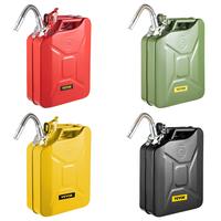 VEVOR Jerry Fuel Can 1 Piece, 5.3 Gallon / 20 L Portable Jerry Gas Can with Flexible Spout System, Rustproof ＆ Heat-resista...
