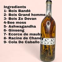 Bois Bande Root Zon Devan Dark with see moss