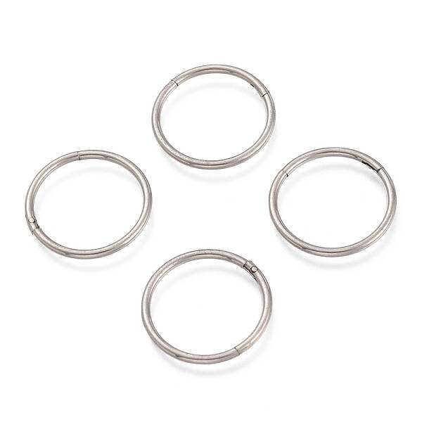 Non-Tarnish 304 Stainless Steel Sleeper Earrings