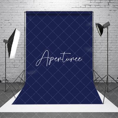 Midnight Blue Photo Shooting Collapsible Backdrop - Aperturee