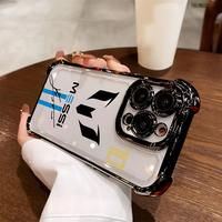 Messi'S Number 10 Soccer Jersey Phone Case Compatible with Iphone 16, 15, 14, 13, 12, 11 Pro Max, X, XR, XS Max, 8, 7 Plus, F...