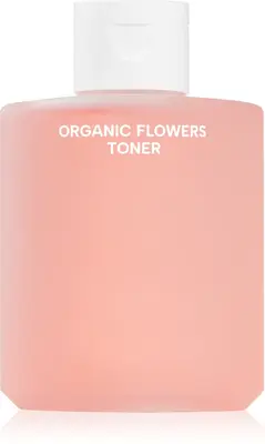 WHAMISA Organic Flowers Toner Deep Rich hydrating and nourishing tonic lotion for dry and irritated skin 200 ml