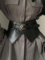 Women's Fashion Patchwork Pu Leather Belt, Elegant Classic Buckle Belt for Party, Daily Clothing Decor, Trendy All-match & Ex...