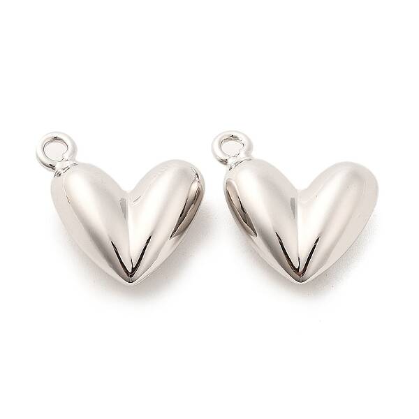 Heart Brass Pendants