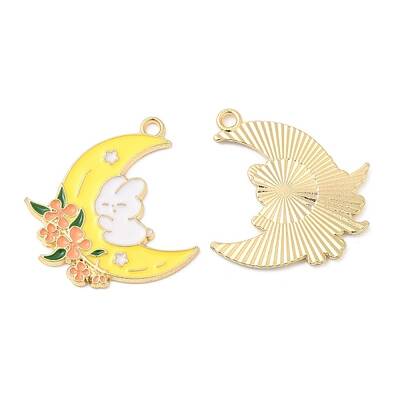 Alloy Enamel Pendants