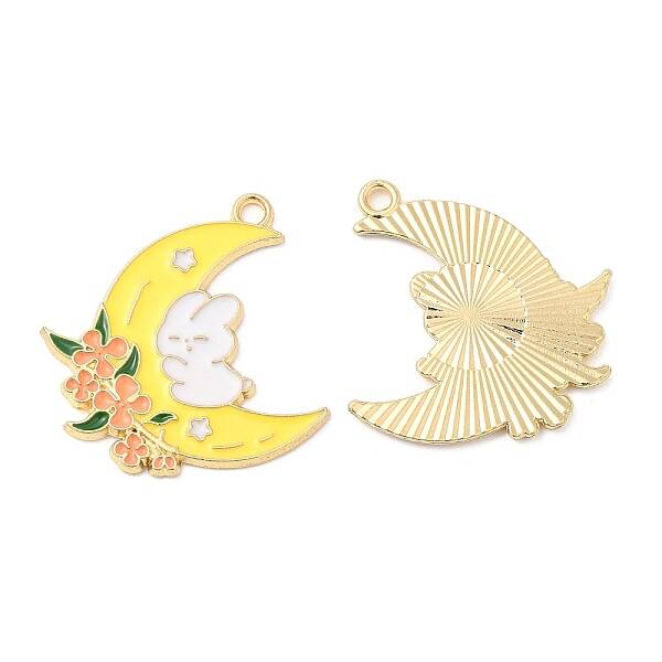 Alloy Enamel Pendants